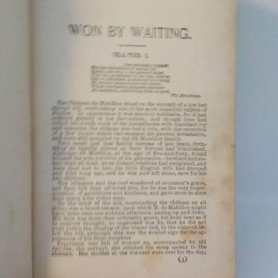 " Won by Waiting by Edna Lyall".