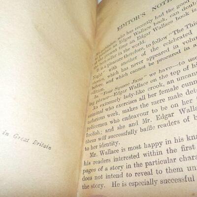 "Four Square Jane". By Edgar Wallace.