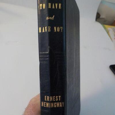 ' To Have and Have Not" by Earnest Hemmingway.