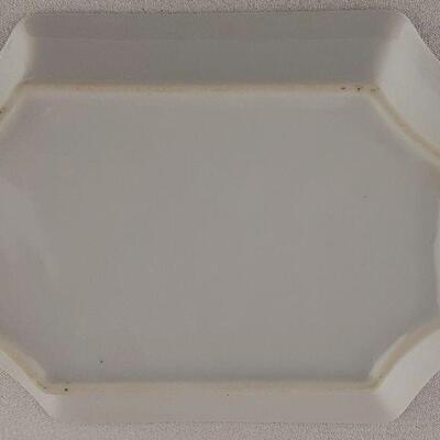 Handpainted Violets Soap Dish Pin Dish