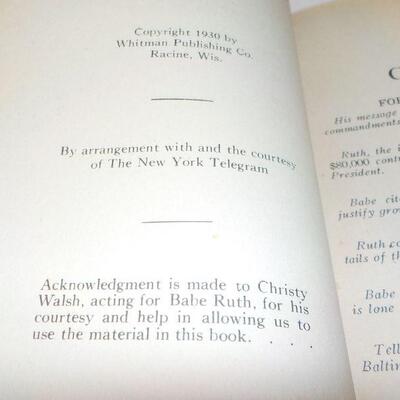 " Babe Ruth the Idol of the American Boy".