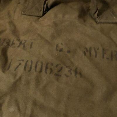 #234 US Army Duffel Bag Canvas 