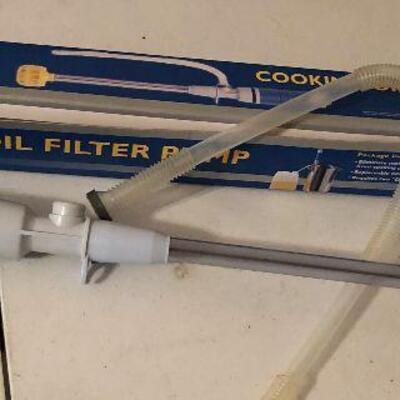 #242 Cooking Oil Filter Pump