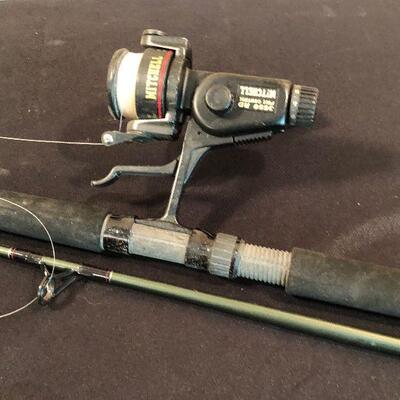 272 Fishing Pole Mitchell 300 Reel And Vintage fishing Rod