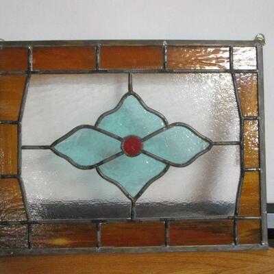 Lot 58 -Stained Glass Flower 