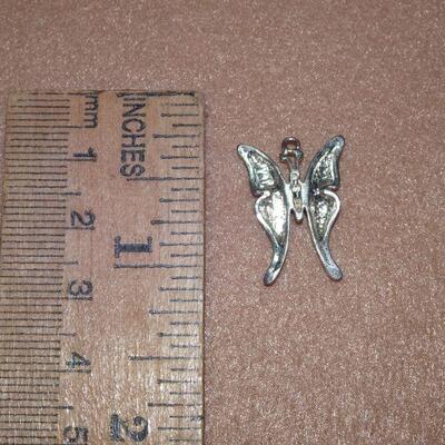 Sterling Silver 925 Butterfly Charm 