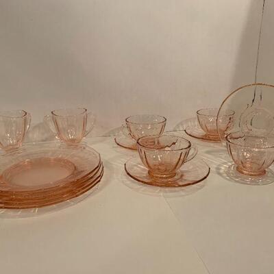 Vintage 4 serving tea set