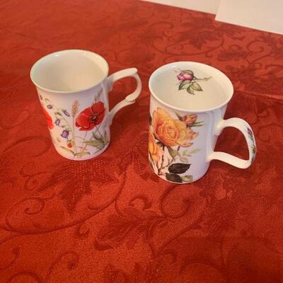 Rose of England/English Rose Collectors mugs