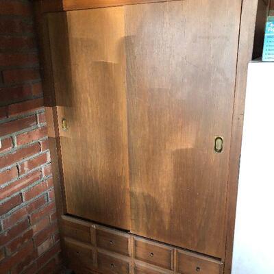 G4: Cedar Wardrobe Cabinet
