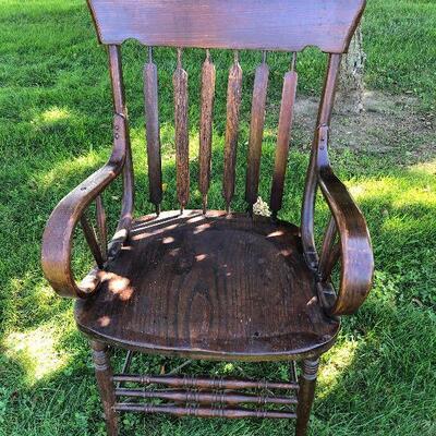 G10: Antique Bent-wood Arm Chair