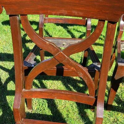 G39: Four Painted Wood Chairs