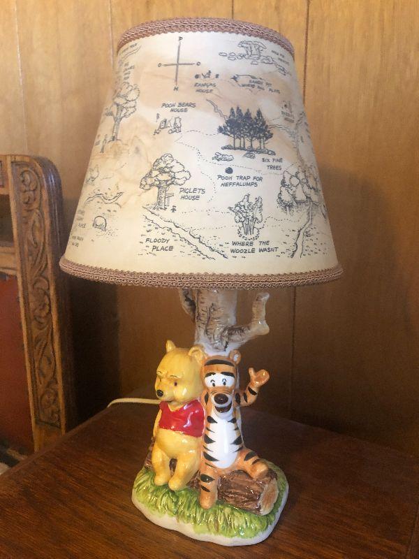 Winnie the hotsell pooh lamp vintage