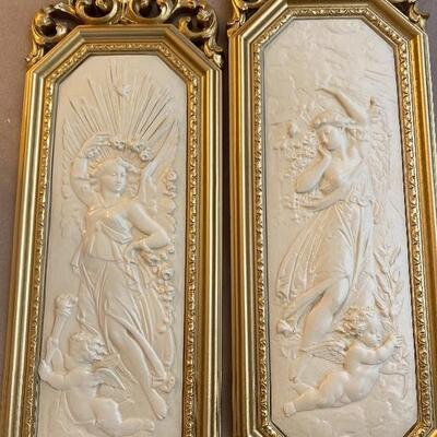 Retro â€œGrecianâ€ classic wall art 