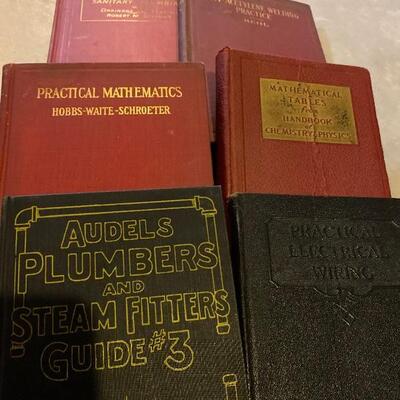 Vintage engineering/industrial books audel 1920s