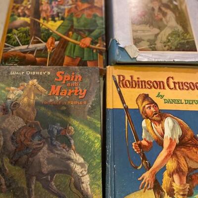 Vintage Adventure juvenile books 