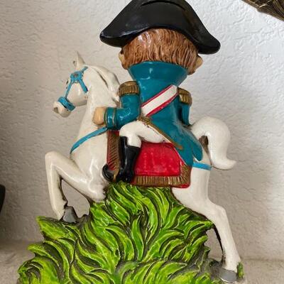 Napolean vintage figure bank 