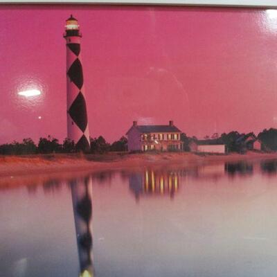 Lot 68 - Framed Lighthouse Picture 22