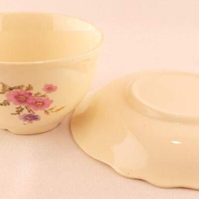 Homer Laughlin Meadow Goldenrod Cup/Saucer