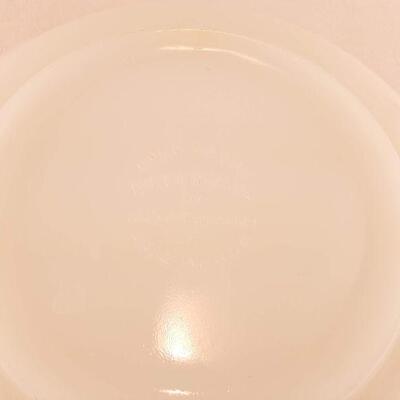 Fire King White Swirl Soup