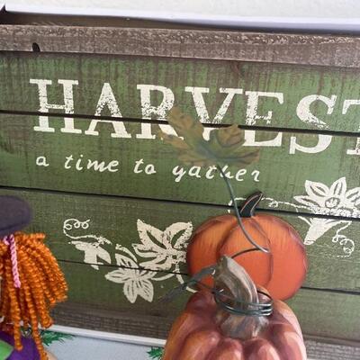 Autumn and Halloween decor lot 