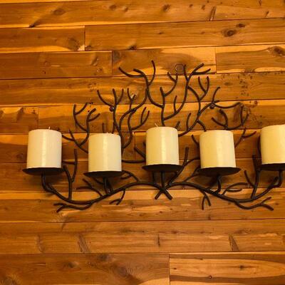 5 Candle Wall Sconce