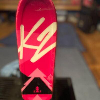 K2 Ski's with Bindings and Poles