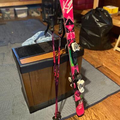 K2 Ski's with Bindings and Poles