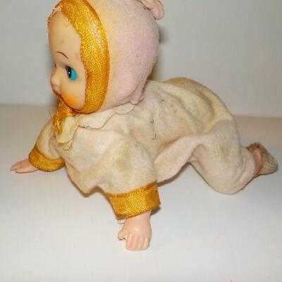 " 1950 Japan made windup and crawls. 