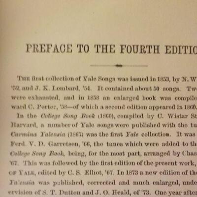 " 1876 Songs of Yale",