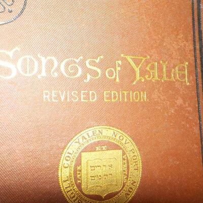 " 1876 Songs of Yale",