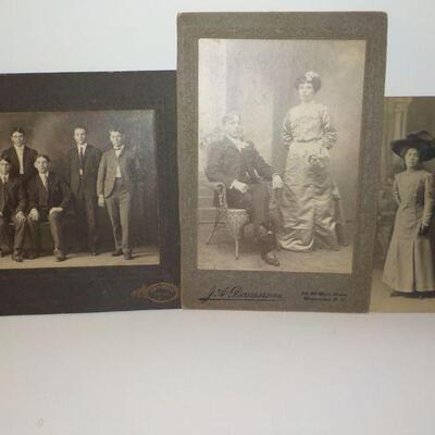 3- 1900's photo's of current styles"'