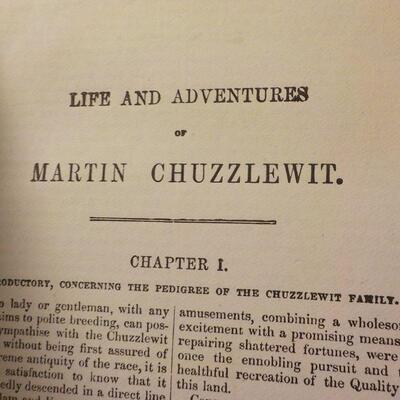 " 1870 Dickens Works Household edition." Martin Chuzzlewit.