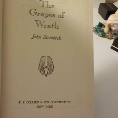 " The Grapes of Wrath" by John Steinbeck.