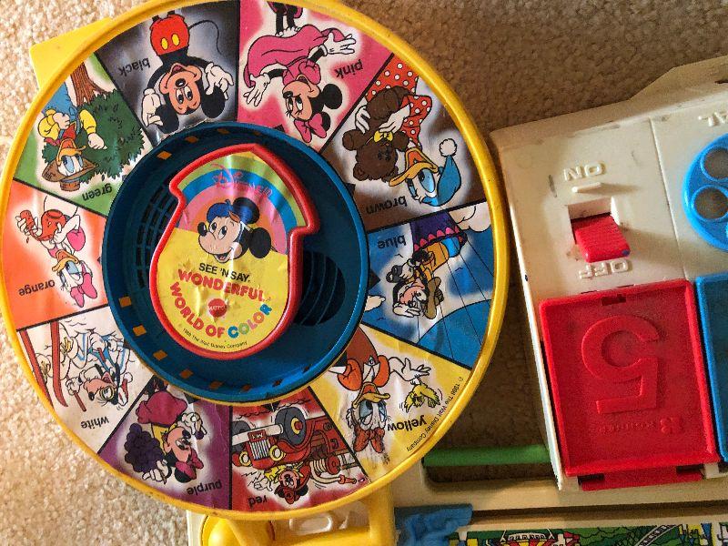 L171 Vintage Disney Baby Toys