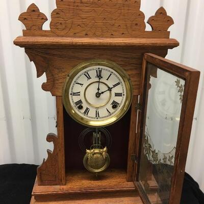 Antique Gilbert Mantle Clock Working!
