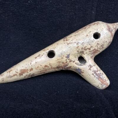 Antique Clay Ocarina Musical Wind Instrument