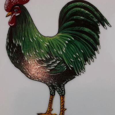 Cordon Bleu Rooster Plate