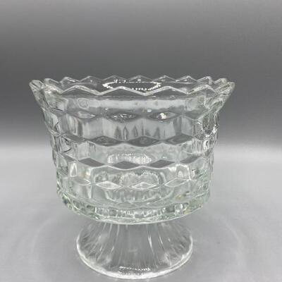 Beehive Glass Trifle  Bowl