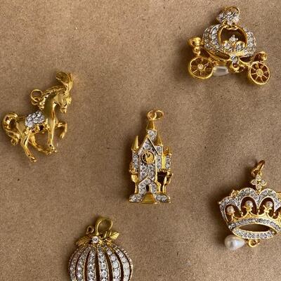 Franklin mint Cinderella pendant collection 