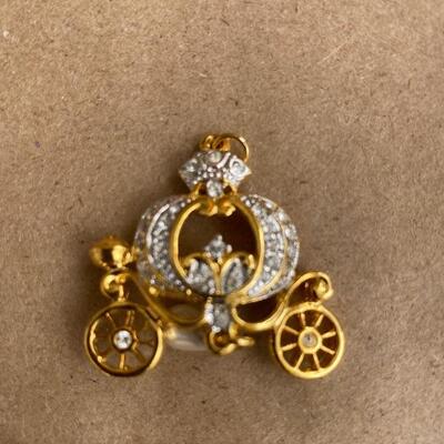 Franklin mint Cinderella pendant collection 