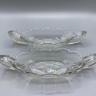 Matching Oval Relish Dishes