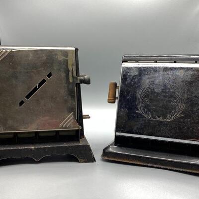 Pair of Vintage Bread Toasters