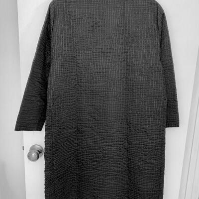 IDT 3 VINTAGE BLACK LIGHTWEIGHT RAIN COAT RAIN-PAKA