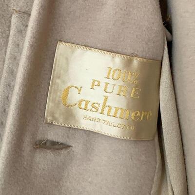IDT 4  VINTAGE BEIGE CASHMERE COAT 