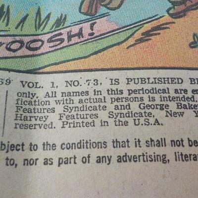 2 Vintage Sad Sack Magazines.