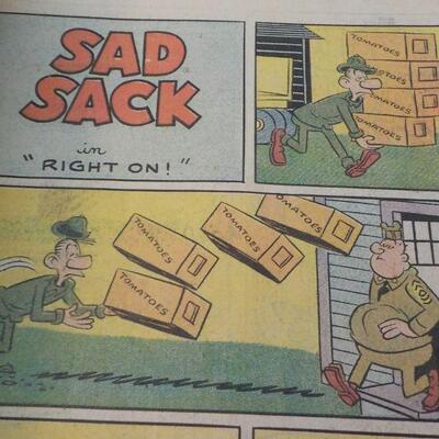 2 Vintage Sad Sack Magazines.