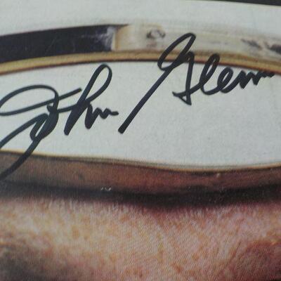 " Life Magazines John Glenn SIGNED".