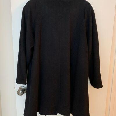 IDT 13  VINTAGE FORECASTER BOXY OVERCOAT VELVET COLLAR  