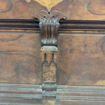 .91. Antique Carved Architectural Salvaged Arch