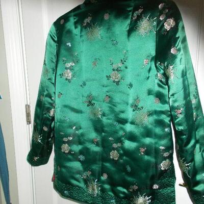 Womens Silk Oriental Reversible Jacket